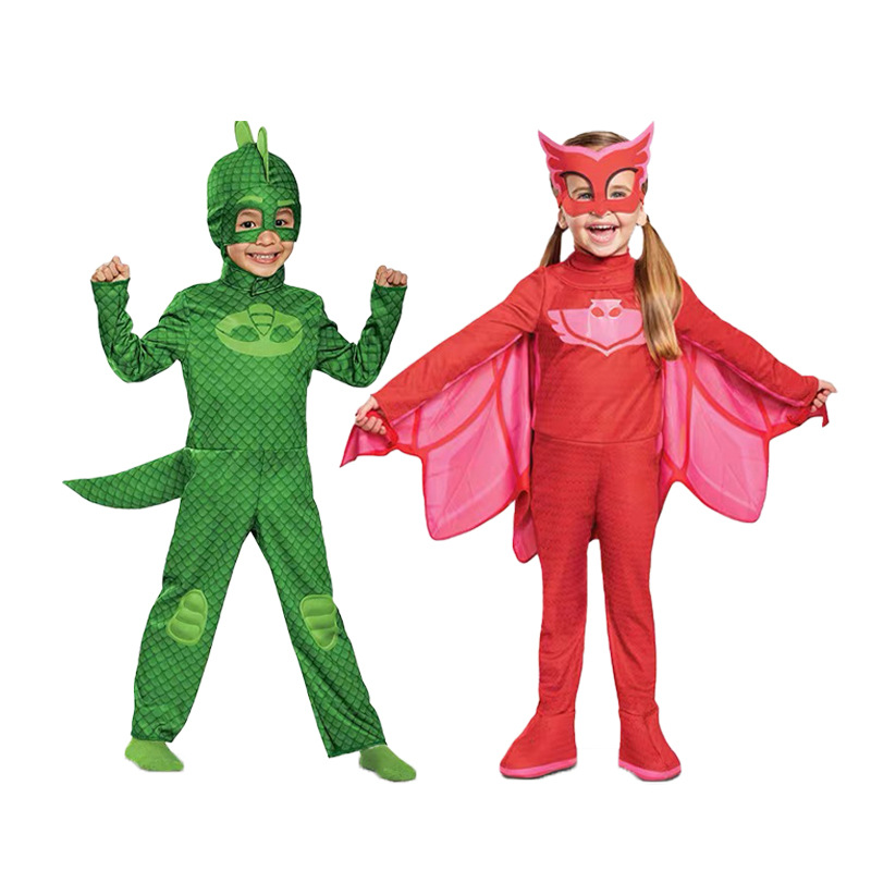 Kostum Cosplay Piyama Biru Ana - Kids Face Mask ulasan dan harga
